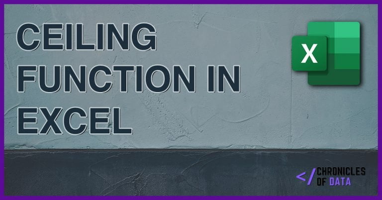 How to use the Excel CEILING function