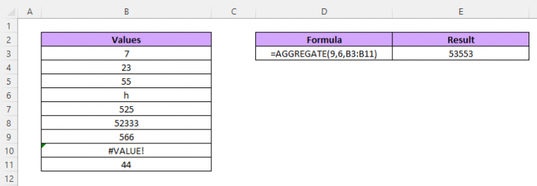 How to use the AGGREGATE function in Excel - Chronicles of Data