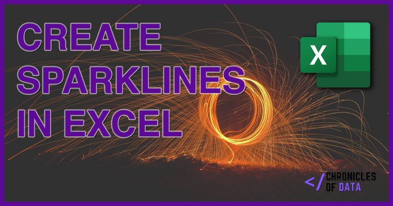 Creating Sparklines in Excel (With Examples)