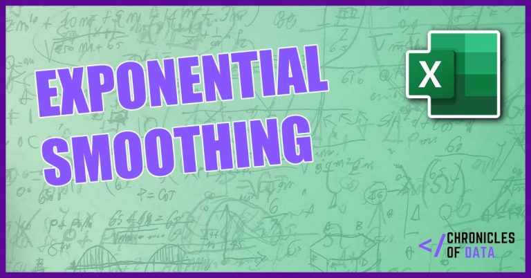 Exponential Smoothing in Excel – Step by Step Guide