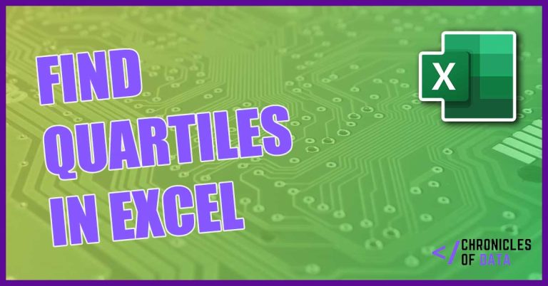 How to Find Quartiles in Excel – 1 Easy Formula